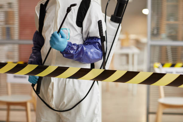 Professional Biohazard technician working in Villas, NJ